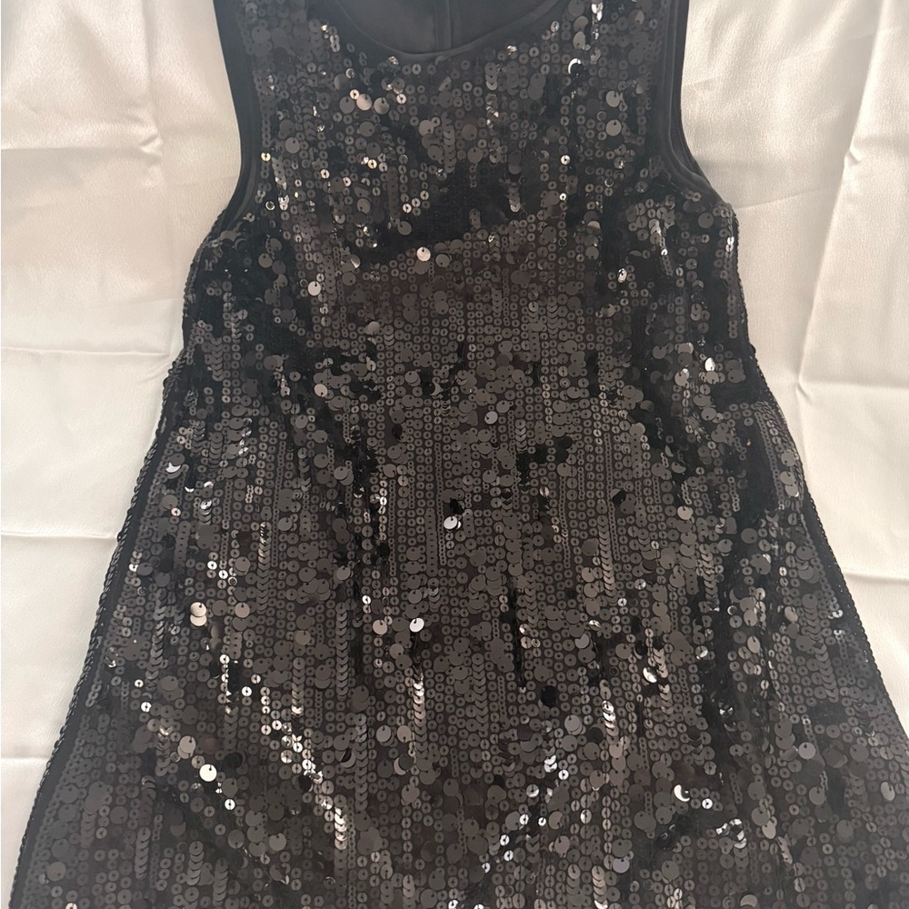 H&M Black Sequin Kids Formal Dress